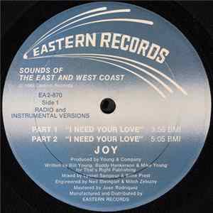 Download Joy - I Need Your Love