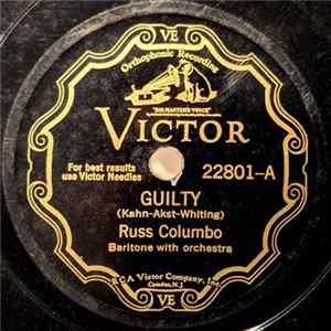 Download Russ Columbo - Guilty / I Don't Know Why I Just Do