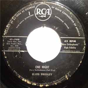 Download Elvis Presley - One Night / I Got Stung
