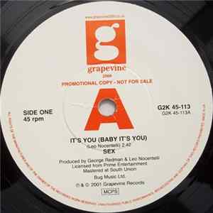 Download Sex - It's You (Baby It's You) / It's You (Baby It's You) (Extended Version)