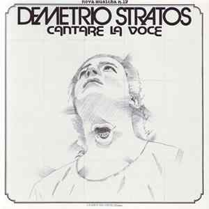 Download Demetrio Stratos - Cantare La Voce