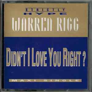Download Warren Rigg - Didn't I Love You Right?