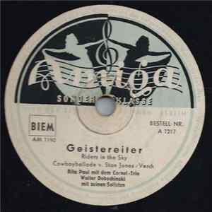 Download Walter Dobschinski Und Seine Solisten - Geisterreiter (Riders in the Sky) / Sugar Blues