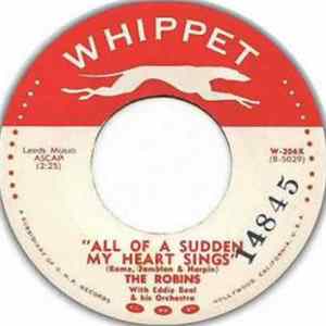 Download The Robins With Eddie Beal & His Orchestra - A Fool In Love / All Of A Sudden My Heart Sings