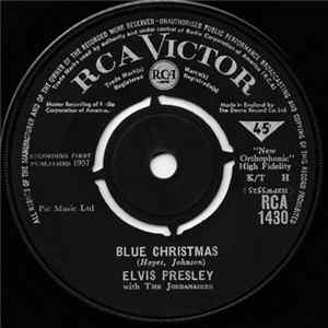 Download Elvis Presley With The Jordanaires - Blue Christmas