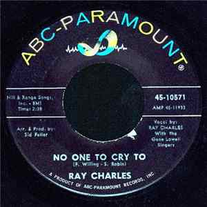 Download Ray Charles - No One To Cry To / A Tear Fell