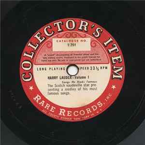 Download Harry Lauder - Harry Lauder - Volume 1
