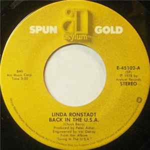 Download Linda Ronstadt - Back In The U.S.A. / Ooh Baby Baby