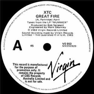 Download XTC - Great Fire