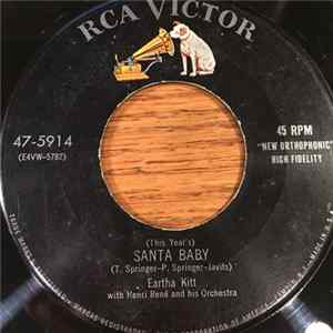 Download Eartha Kitt with Henri René And His Orchestra - Santa Baby