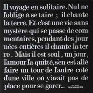 Download Gérard Manset - Il Voyage En Solitaire