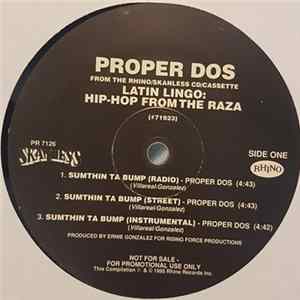 Download Proper Dos / Jew Lay - Sumthin Ta Bump / Ring My Bell