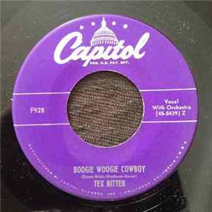 Download Tex Ritter - Boogie Woogie Cowboy / He's A Cowboy Auctioneer