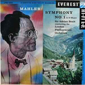 Download Gustav Mahler, Sir Adrian Boult, London Philharmonic Orchestra - Symphony No. 1 In D Major