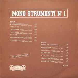 Download Various - Mono Strumenti N˚ 1