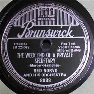 Download Red Norvo And His Orchestra - The Week End Of A Private Secretary / Please Be Kind