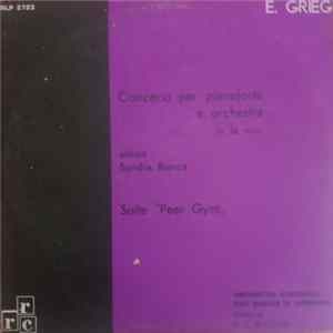 Download E. Grieg, Sondra Bianca, Orchestra Sinfonica Pro Musica Di Amburgo Direttore H. J. Walther - Concerto Per Pianoforte E Orchestra - Suite "Peer Gynt"