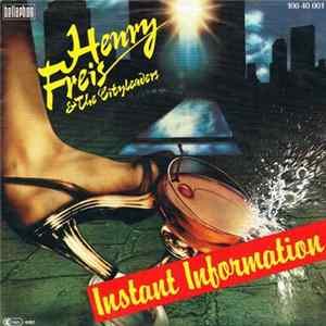 Download Henry Freis & The Cityleaders - Instant Information