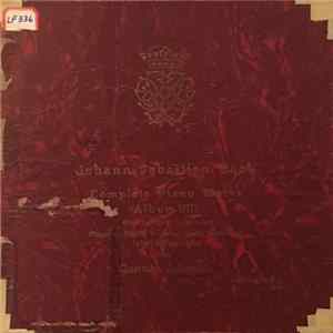 Download Gunnar Johansen , Johann Sebastian Bach - Complete Piano Works, Album VIII