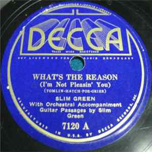 Download Slim Green - What's The Reason (I'm Not Pleasin' You) / Shine