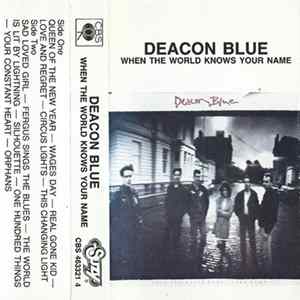 Download Deacon Blue - When The World Knows Your Name