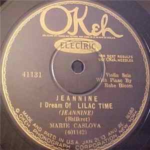 Download Marie Caslova - Jeannine I Dream Of Lilac Time / Angela Mia (My Angel)
