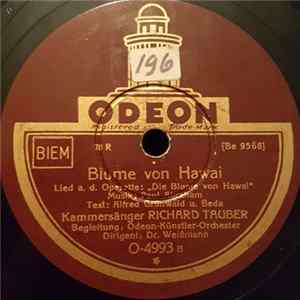 Download Richard Tauber - Blume Von Hawai / Ein Paradies Am Meeresstrand