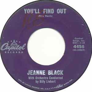 Download Jeanne Black / Jeanne And Janie - You'll Find Out / Sleep Walkin'