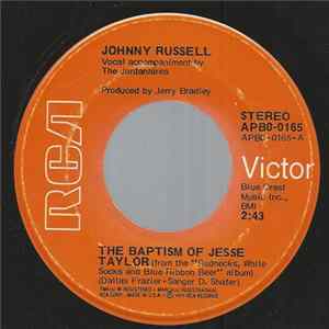 Download Johnny Russell Vocal Accompaniment By The Jordanaires - The Baptism Of Jessie Taylor / Making Plans