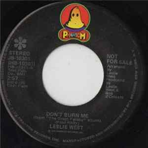 Download Leslie West - Don't Burn Me / E.S.P.