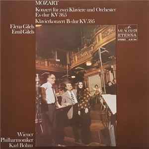Download Mozart, Elena Gilels, Emil Gilels, Wiener Philharmoniker, Karl Böhm - Konzert Für Zwei Klaviere Und Orchester Es-Dur KV 365/ Klavierkonzert B-Dur KV 595