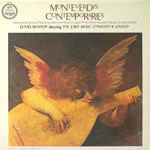 Download David Munrow Directing The Early Music Consort Of London - The Music Of Monteverdi's Contemporaries
