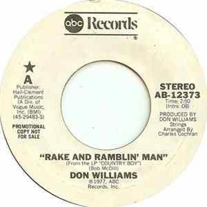 Download Don Williams - Rake And Ramblin' Man