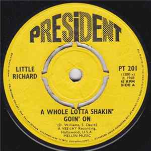Download Little Richard - Whole Lotta Shakin' Goin' On / Lawdy Miss Claudie