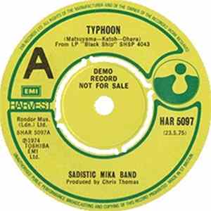 Download Sadistic Mika Band - Typhoon