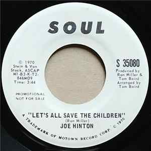 Download Joe Hinton - Let's All Save The Children