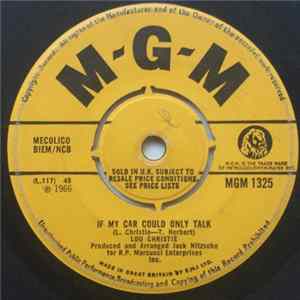 Download Lou Christie - If My Car Could Only Talk