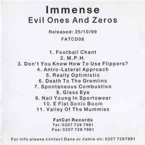Download Immense - Evil Ones And Zeroes