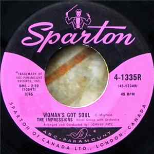 Download The Impressions - Woman's Got Soul / Get Up And Move
