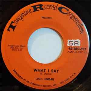 Download Louis Jordan - What I Say