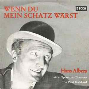 Download Hans Albers - Wenn Du Mein Schatz Wärst
