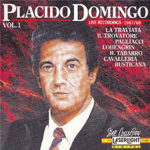 Download Placido Domingo - Vol. 1 - Live Recordings 1967/68