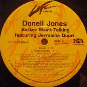 Download Donell Jones - Better Start Talking