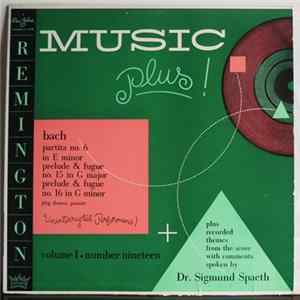 Download Bach, Dr. Sigmund Spaeth, Jörg Demus - Partita No. 6 In E Minor / Prelude & Fugue No. 15 In G Major / Prelude & Fugue No. 16 In G Minor
