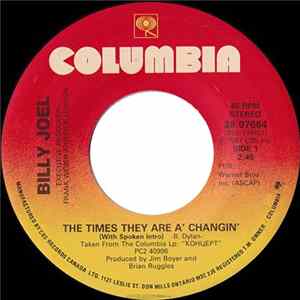 Download Billy Joel - The Times They Are A' Changin' / Back In The U.S.S.R.