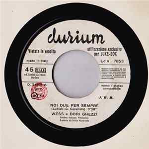 Download Wess E Dori Ghezzi / Fausto Papetti Sax - Noi Due Per Sempre / Samba Pa Ti