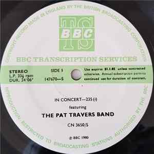Download The Pat Travers Band - In Concert-235