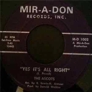 Download The Ascots - Mother Said (A Prayer Changes Things) / Yes It's All Right