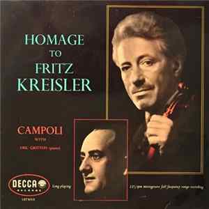 Download Campoli With Eric Gritton - Homage To Fritz Kreisler
