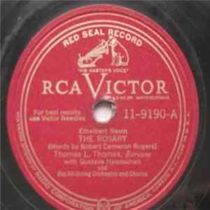 Download Thomas L. Thomas, Gustave Haenschen And His Orchestra And Chorus - The Rosary / A Perfect Day